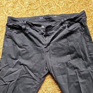 Ag Adriano Goldschmied The Tellis Modern Slim Black Jeans